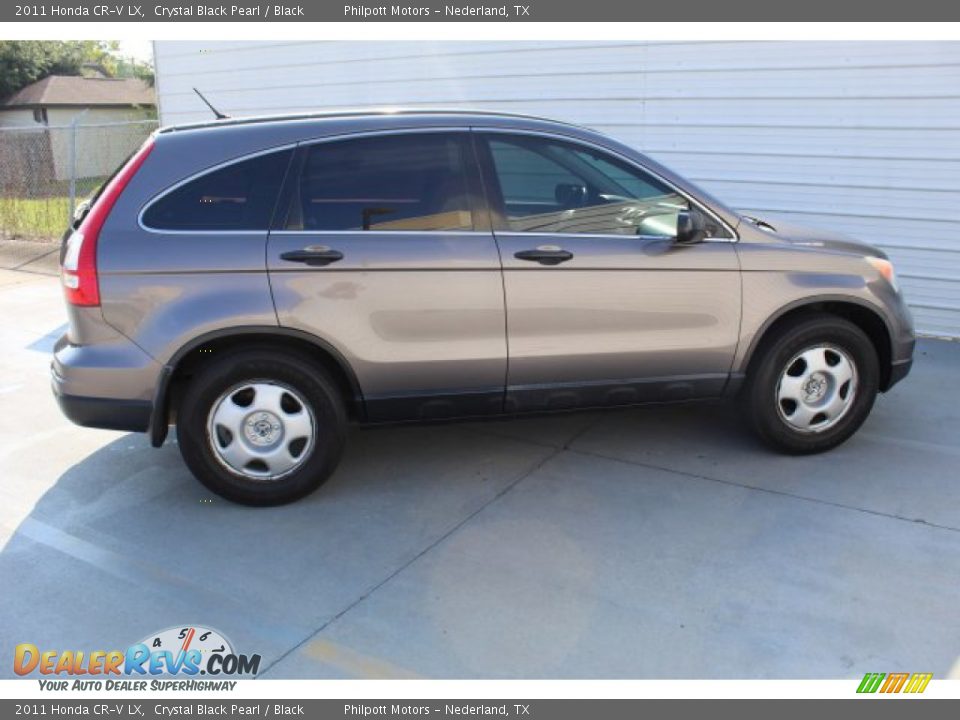 2011 Honda CR-V LX Crystal Black Pearl / Black Photo #10