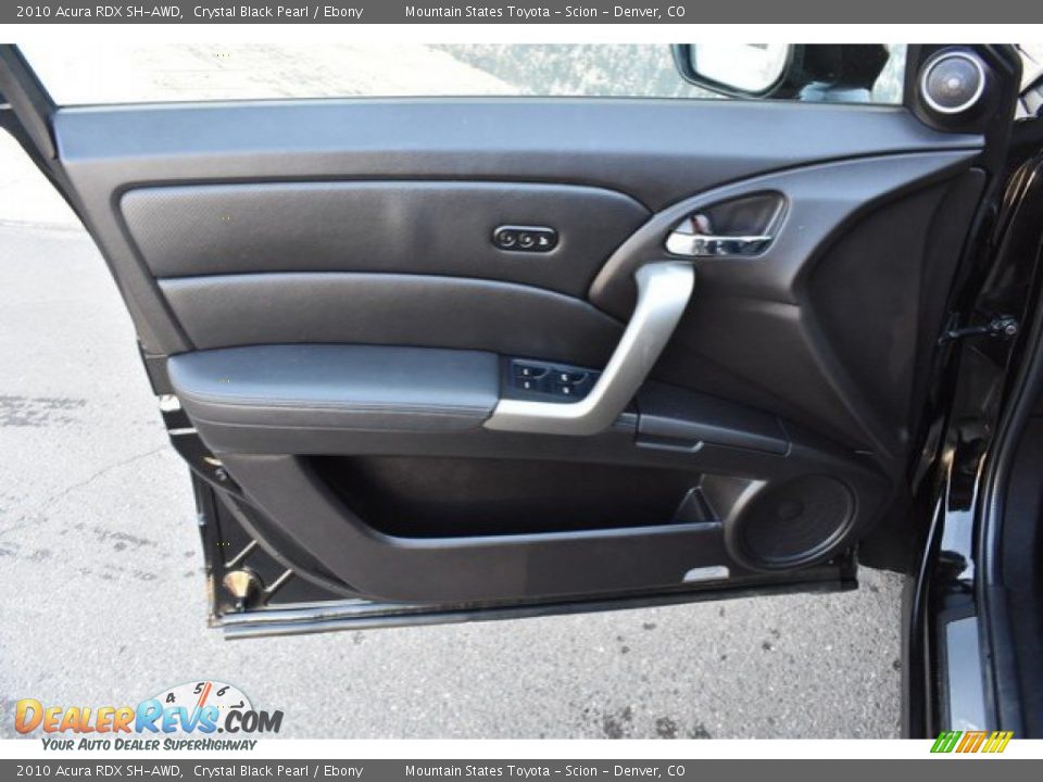 2010 Acura RDX SH-AWD Crystal Black Pearl / Ebony Photo #25