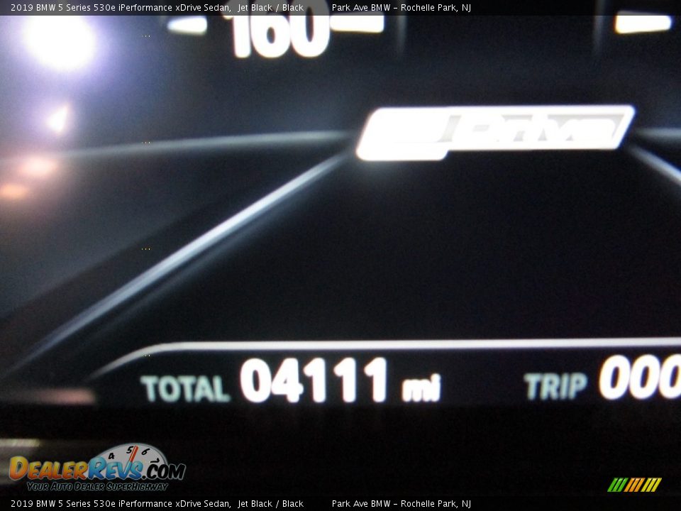 2019 BMW 5 Series 530e iPerformance xDrive Sedan Jet Black / Black Photo #24