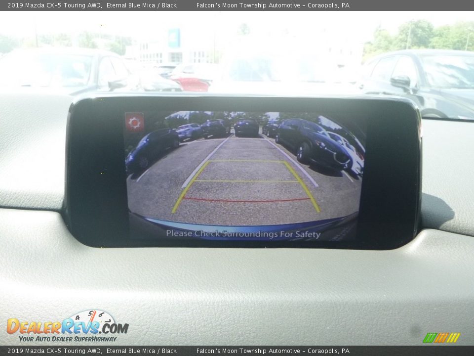 2019 Mazda CX-5 Touring AWD Eternal Blue Mica / Black Photo #14