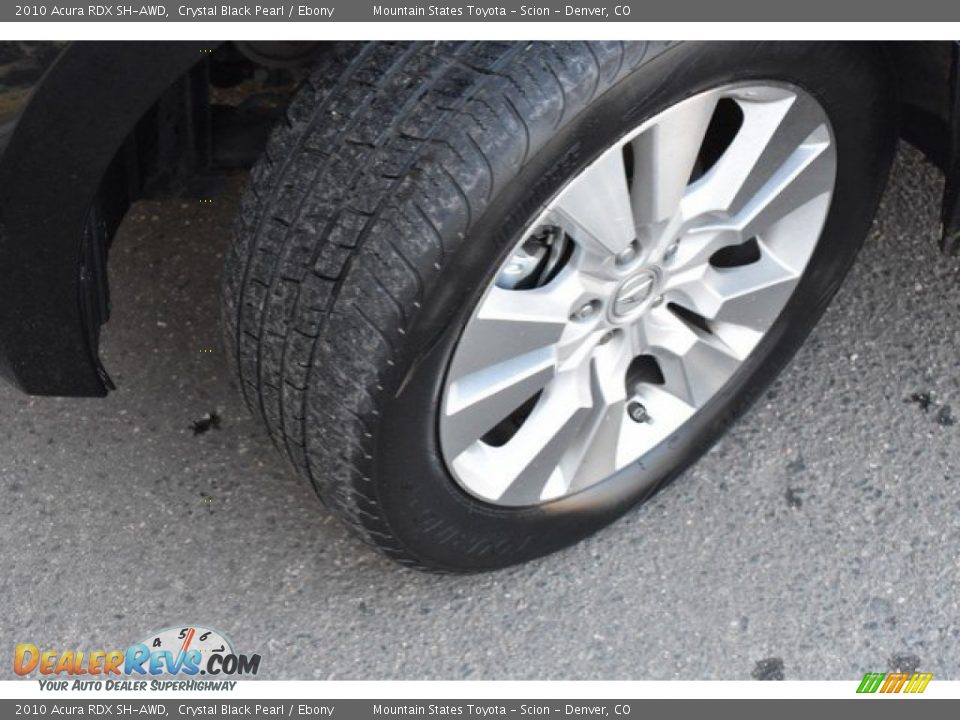 2010 Acura RDX SH-AWD Crystal Black Pearl / Ebony Photo #29