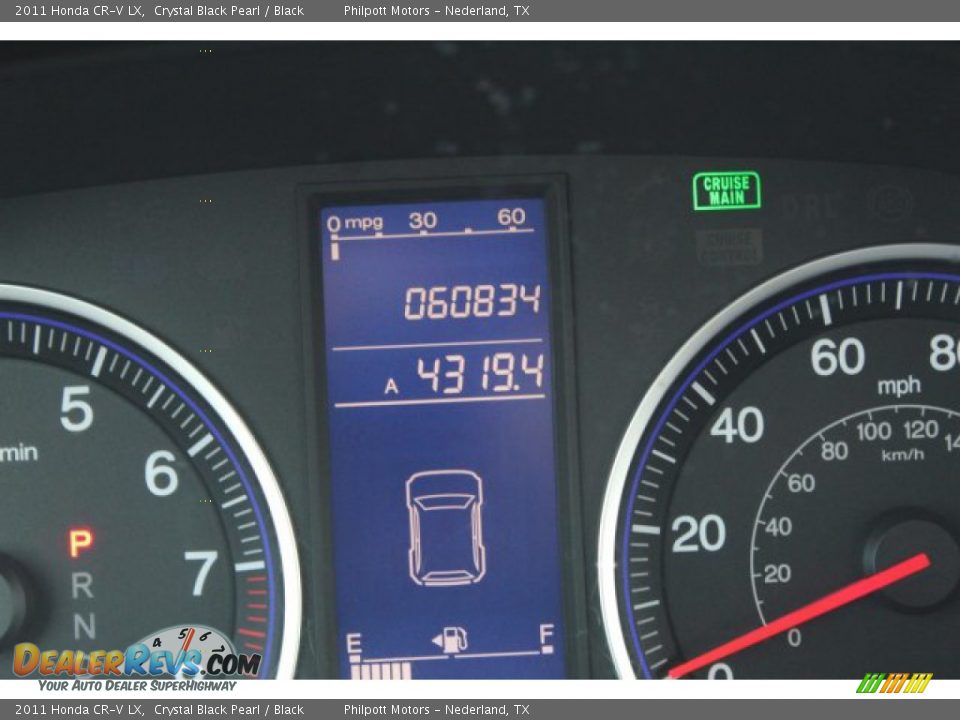 2011 Honda CR-V LX Crystal Black Pearl / Black Photo #15