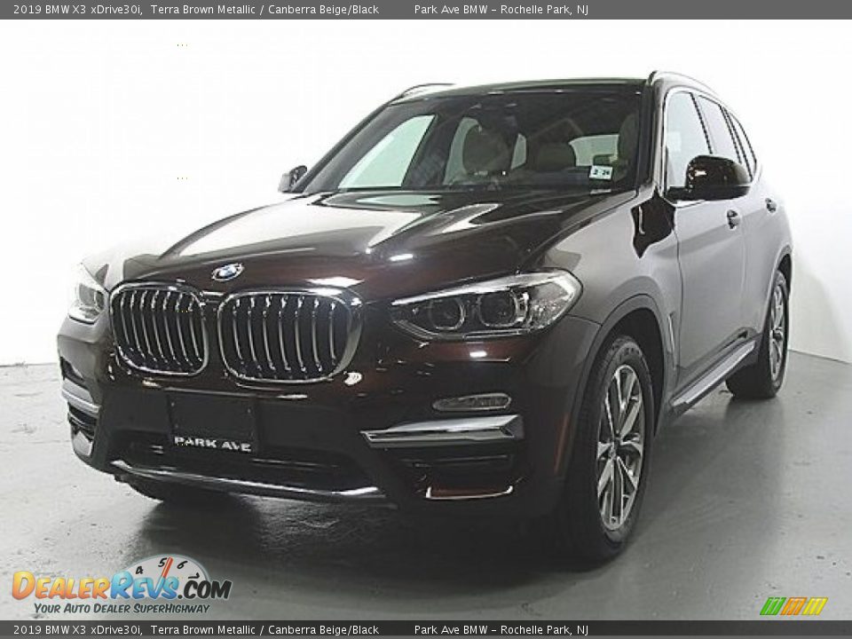 2019 BMW X3 xDrive30i Terra Brown Metallic / Canberra Beige/Black Photo #1