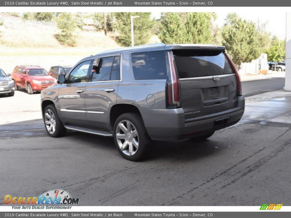 2019 Cadillac Escalade Luxury 4WD Satin Steel Metallic / Jet Black Photo #4