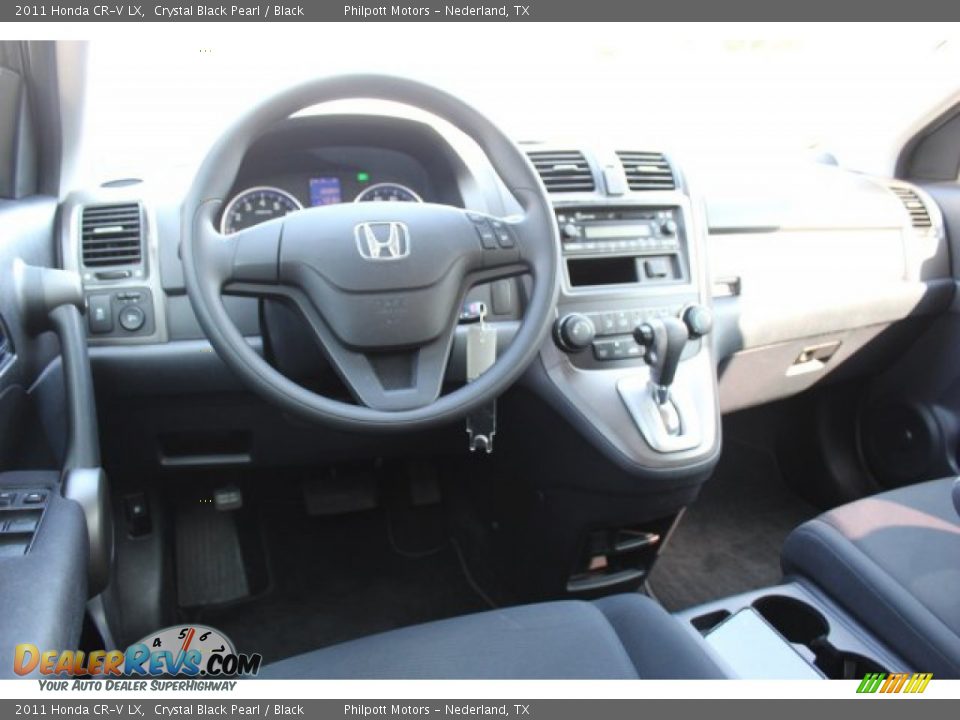 2011 Honda CR-V LX Crystal Black Pearl / Black Photo #20