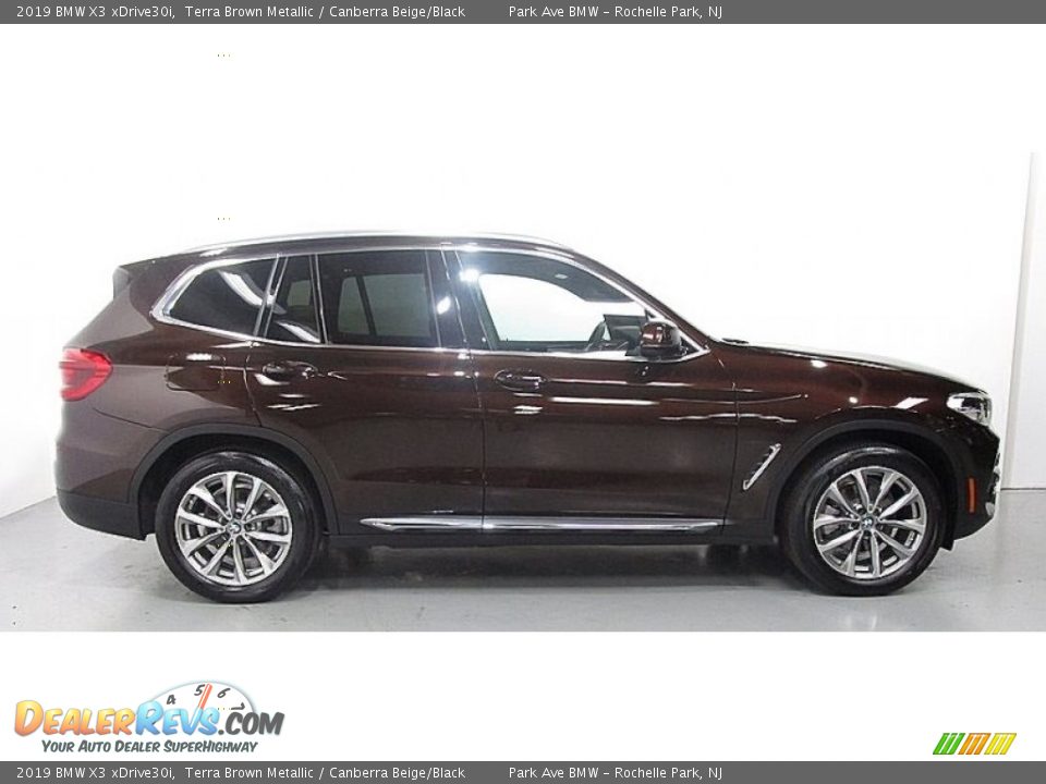 2019 BMW X3 xDrive30i Terra Brown Metallic / Canberra Beige/Black Photo #5