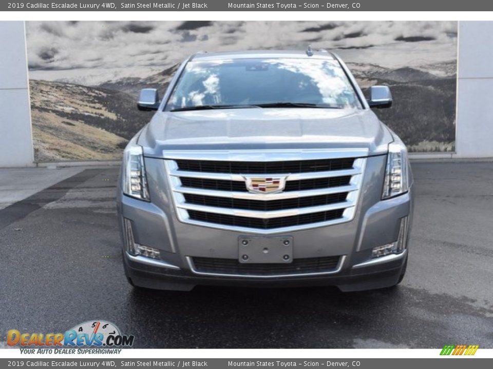 2019 Cadillac Escalade Luxury 4WD Satin Steel Metallic / Jet Black Photo #8