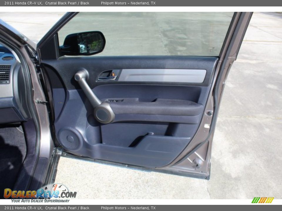 2011 Honda CR-V LX Crystal Black Pearl / Black Photo #25