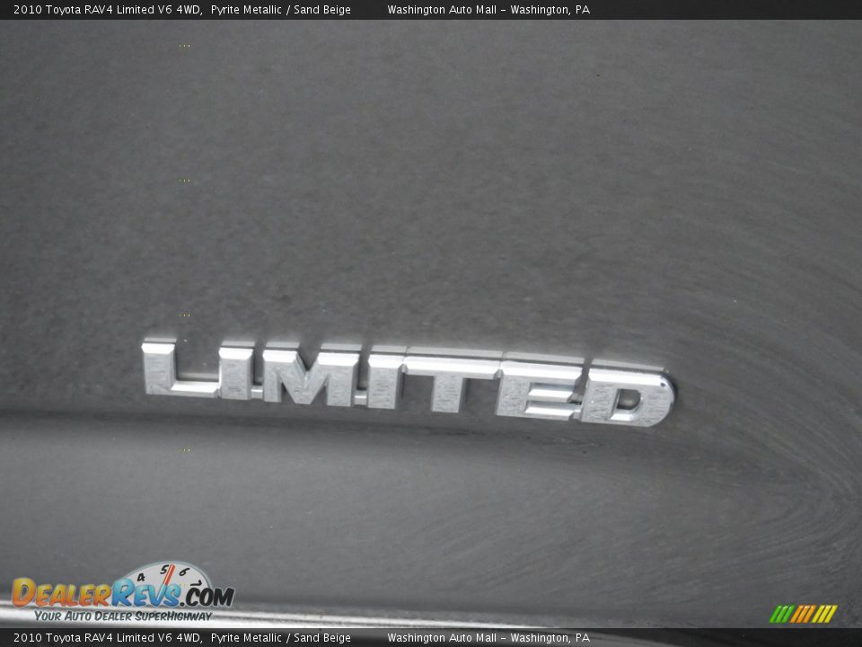 2010 Toyota RAV4 Limited V6 4WD Pyrite Metallic / Sand Beige Photo #5