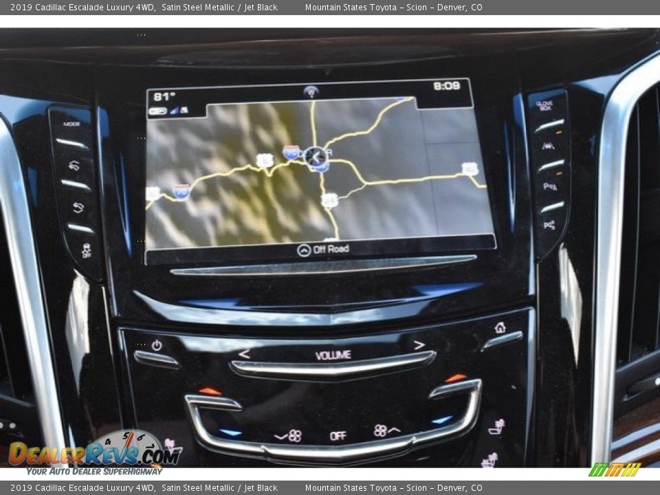 2019 Cadillac Escalade Luxury 4WD Satin Steel Metallic / Jet Black Photo #11