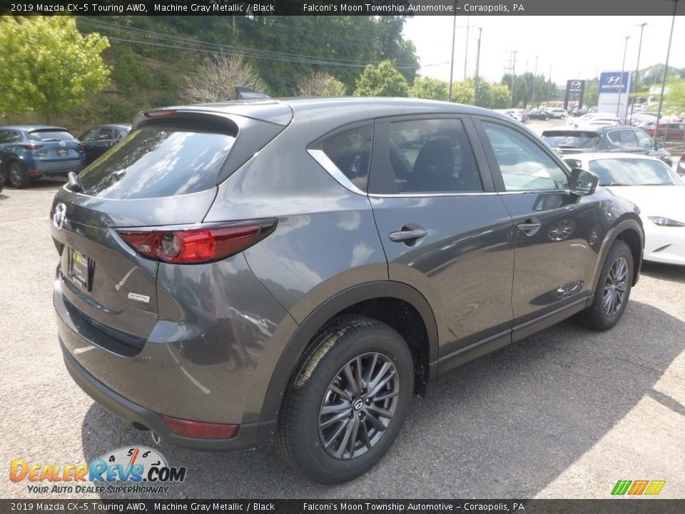 2019 Mazda CX-5 Touring AWD Machine Gray Metallic / Black Photo #2