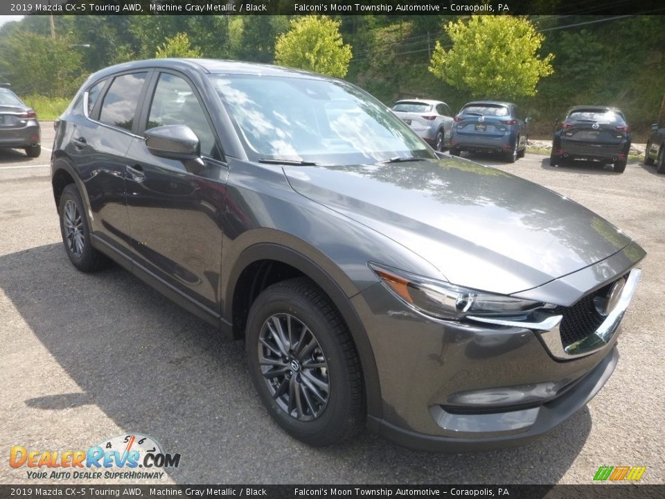2019 Mazda CX-5 Touring AWD Machine Gray Metallic / Black Photo #3