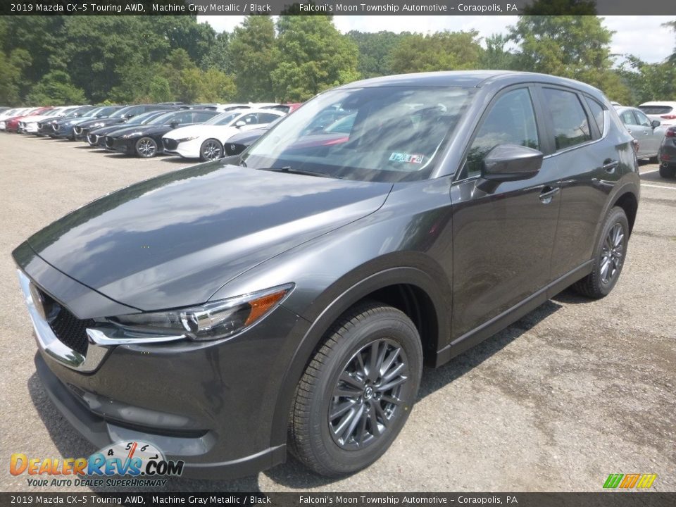 2019 Mazda CX-5 Touring AWD Machine Gray Metallic / Black Photo #5