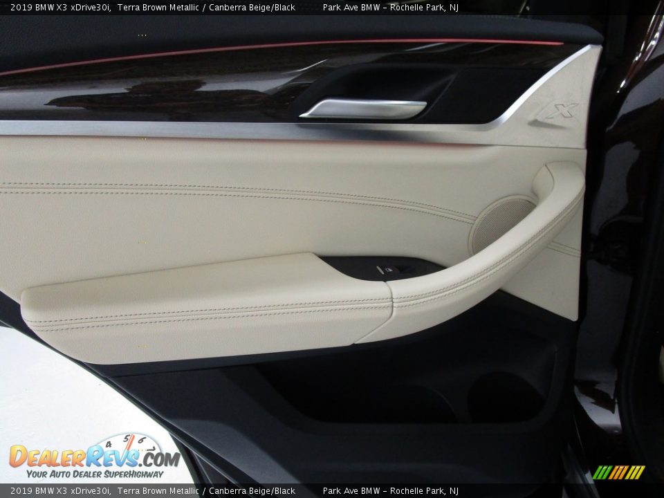 2019 BMW X3 xDrive30i Terra Brown Metallic / Canberra Beige/Black Photo #11