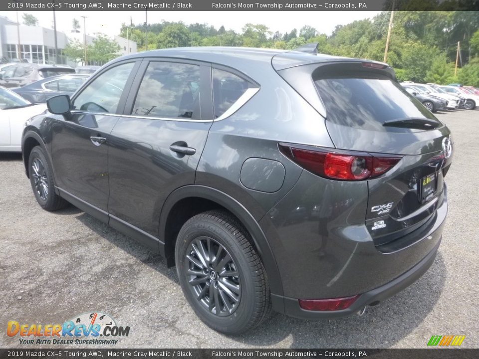 2019 Mazda CX-5 Touring AWD Machine Gray Metallic / Black Photo #6