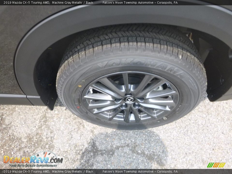 2019 Mazda CX-5 Touring AWD Machine Gray Metallic / Black Photo #7