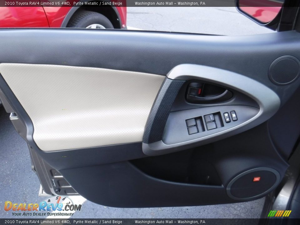 2010 Toyota RAV4 Limited V6 4WD Pyrite Metallic / Sand Beige Photo #18