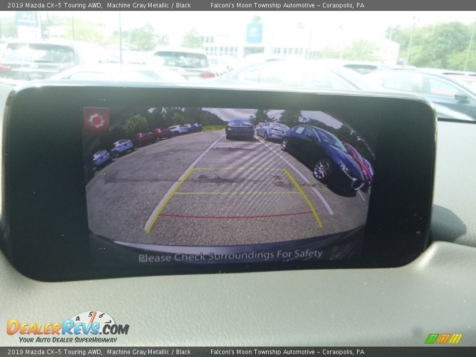 2019 Mazda CX-5 Touring AWD Machine Gray Metallic / Black Photo #14