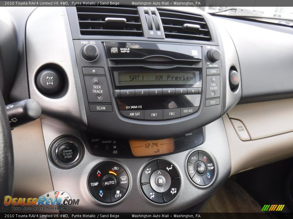 2010 Toyota RAV4 Limited V6 4WD Pyrite Metallic / Sand Beige Photo #22