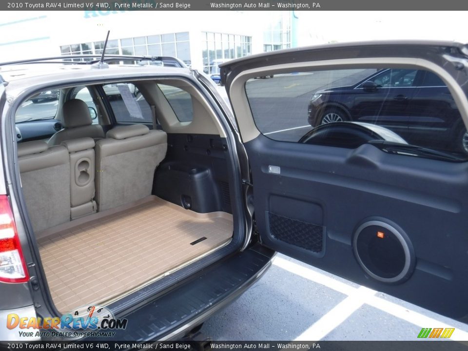 2010 Toyota RAV4 Limited V6 4WD Pyrite Metallic / Sand Beige Photo #27