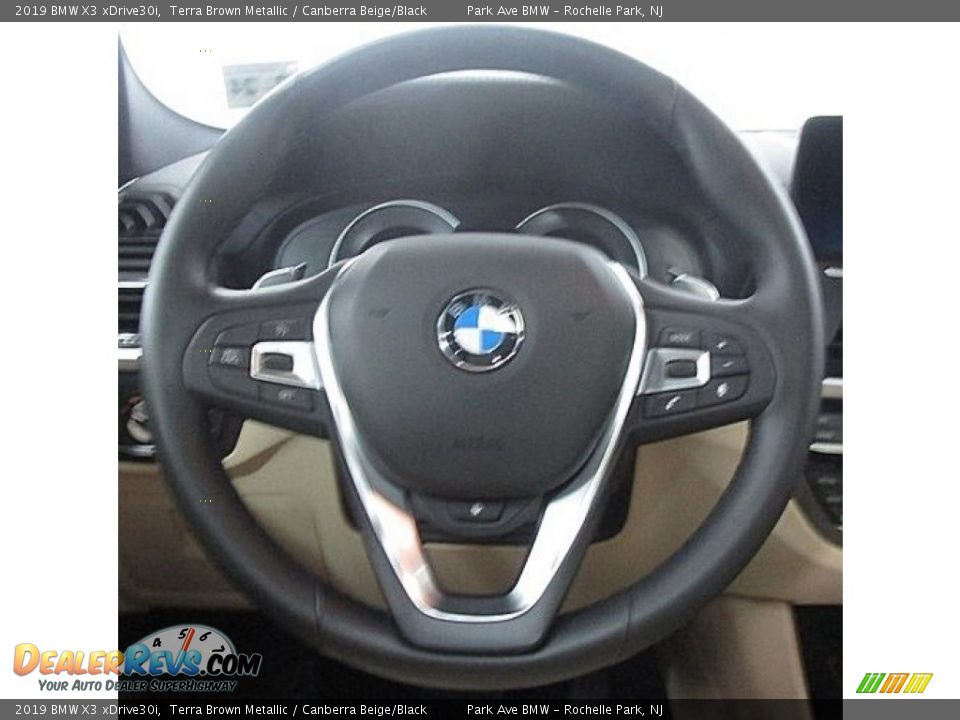 2019 BMW X3 xDrive30i Terra Brown Metallic / Canberra Beige/Black Photo #23