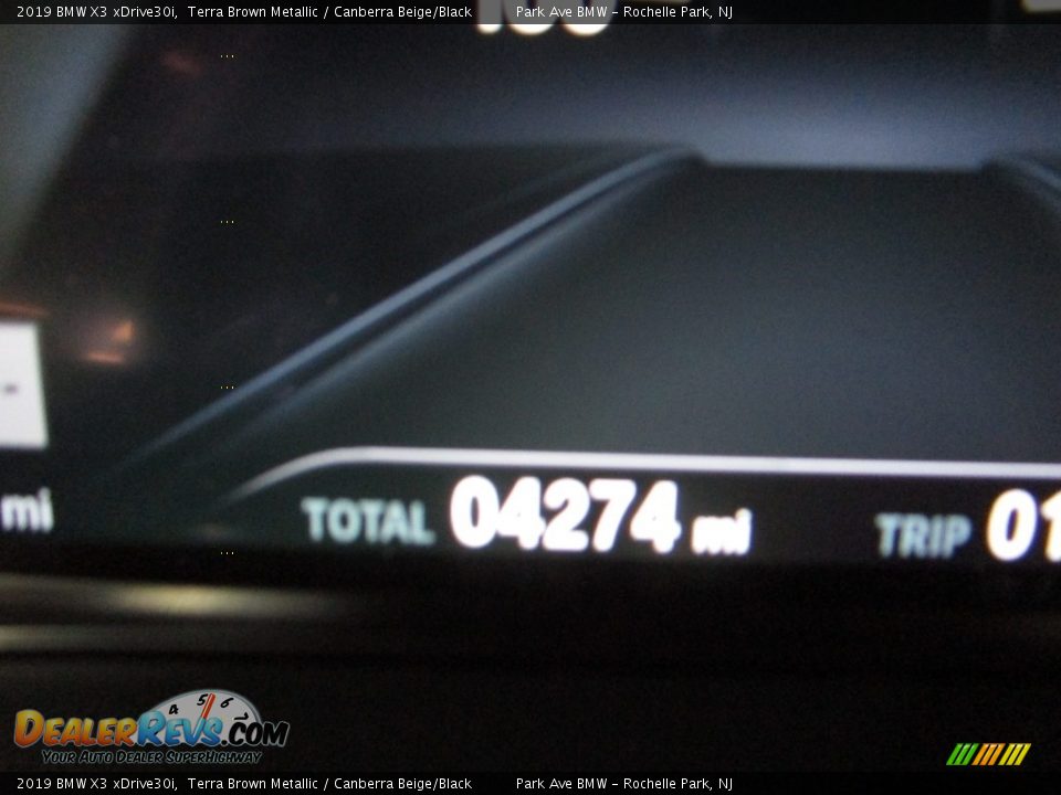 2019 BMW X3 xDrive30i Terra Brown Metallic / Canberra Beige/Black Photo #24