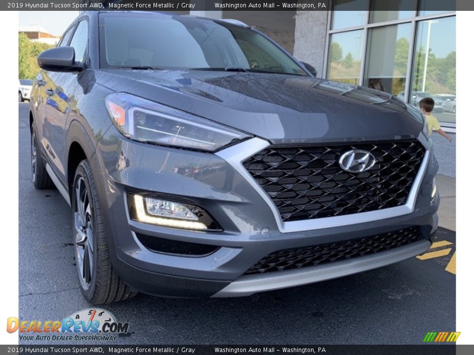 2019 Hyundai Tucson Sport AWD Magnetic Force Metallic / Gray Photo #1
