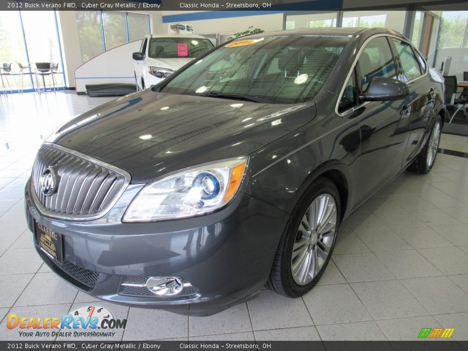 2012 Buick Verano FWD Cyber Gray Metallic / Ebony Photo #1