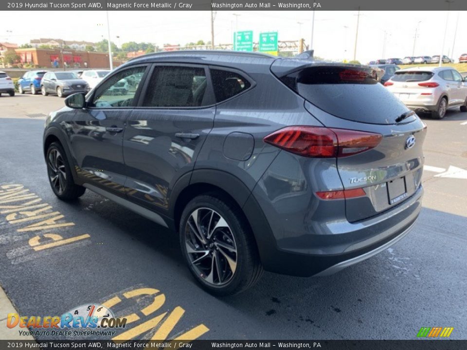 2019 Hyundai Tucson Sport AWD Magnetic Force Metallic / Gray Photo #6