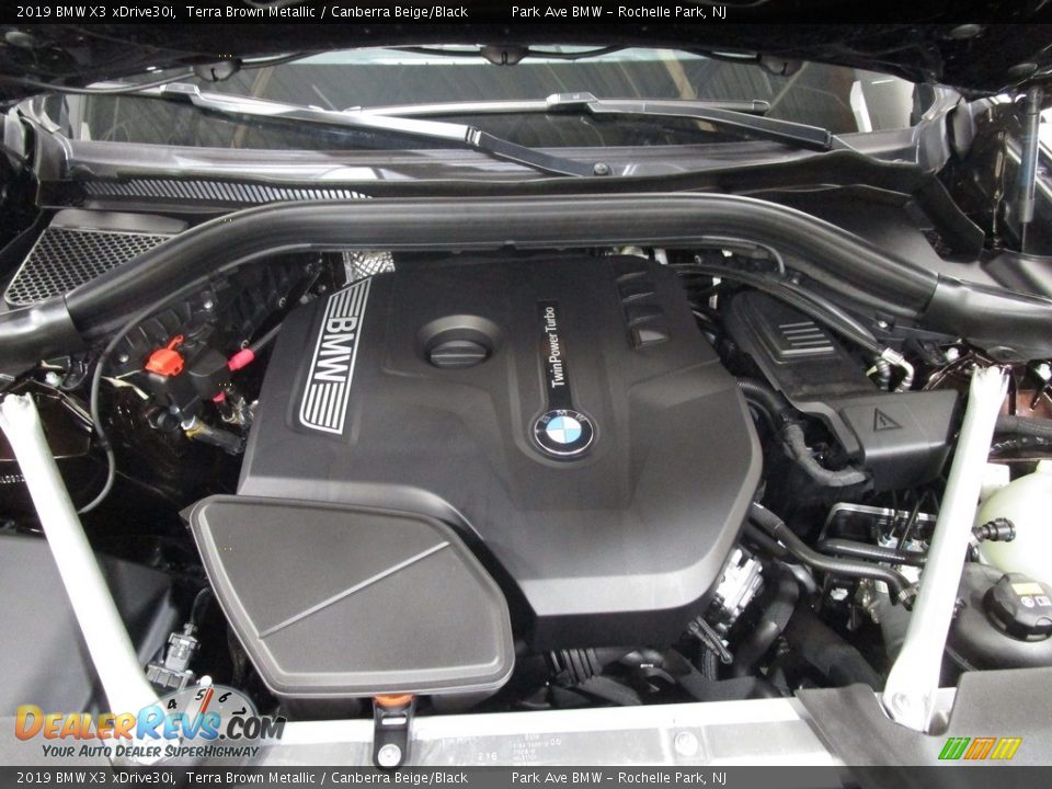 2019 BMW X3 xDrive30i Terra Brown Metallic / Canberra Beige/Black Photo #30