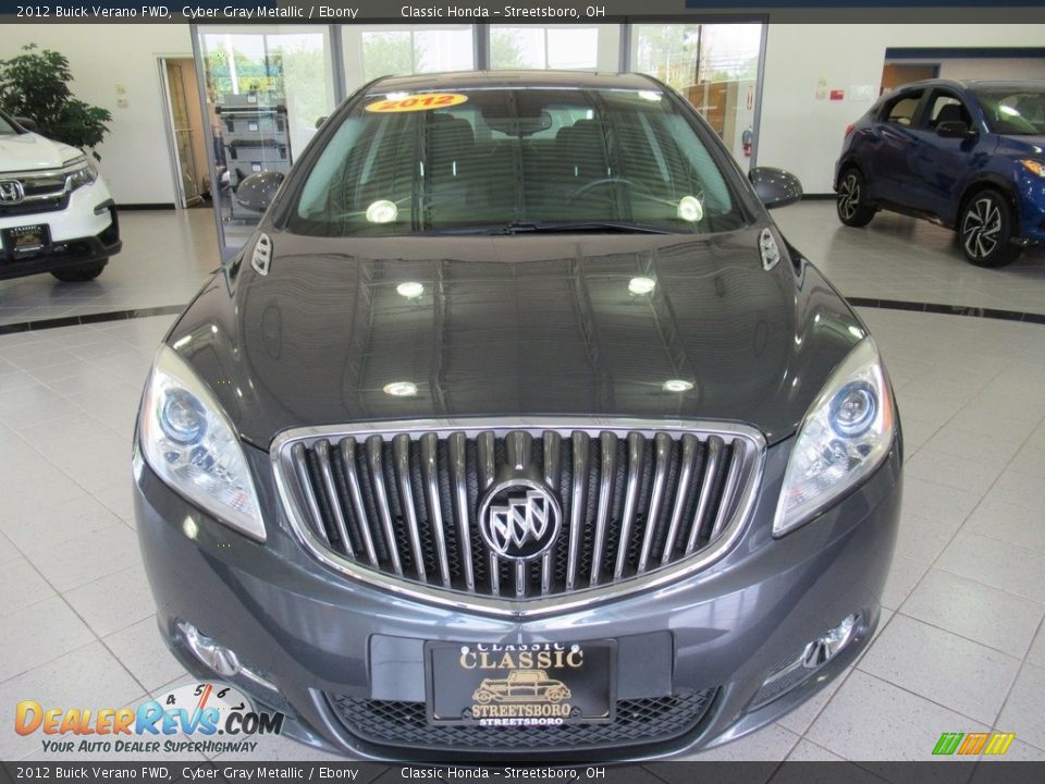 2012 Buick Verano FWD Cyber Gray Metallic / Ebony Photo #2