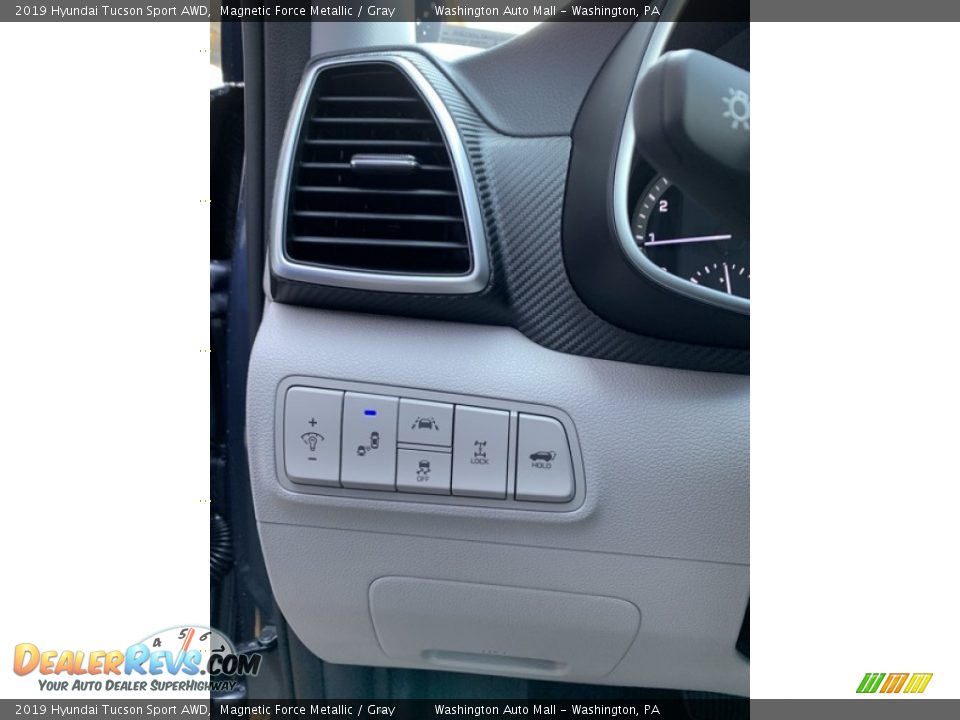 2019 Hyundai Tucson Sport AWD Magnetic Force Metallic / Gray Photo #13