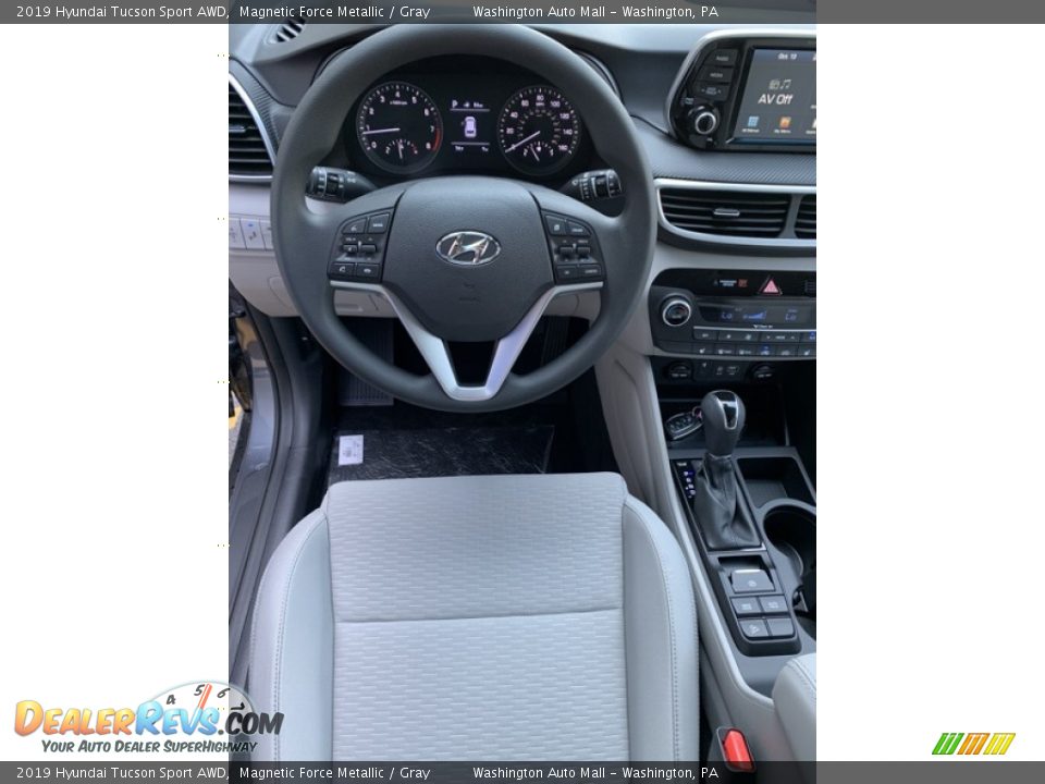 2019 Hyundai Tucson Sport AWD Magnetic Force Metallic / Gray Photo #14