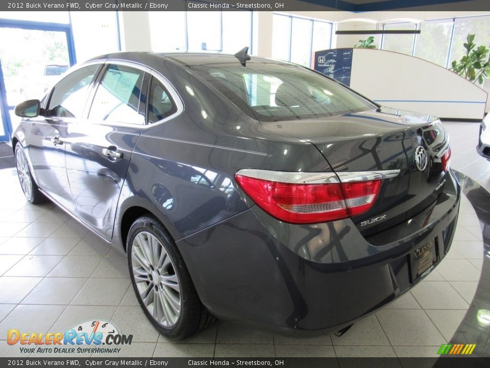 2012 Buick Verano FWD Cyber Gray Metallic / Ebony Photo #9
