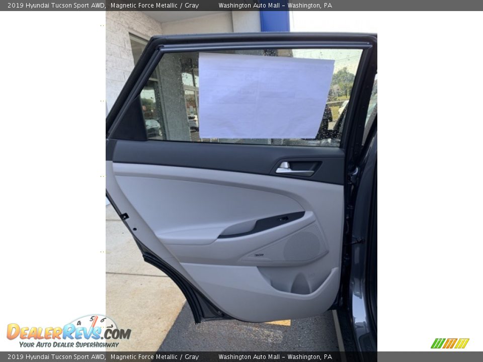 2019 Hyundai Tucson Sport AWD Magnetic Force Metallic / Gray Photo #17