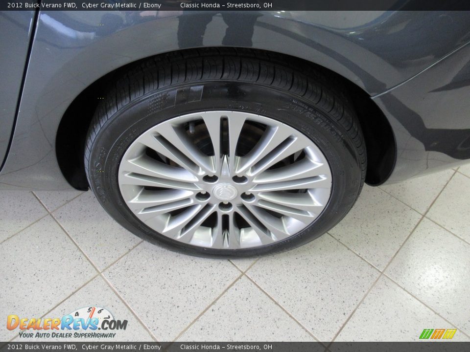 2012 Buick Verano FWD Cyber Gray Metallic / Ebony Photo #11