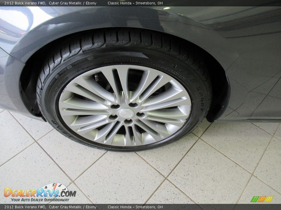 2012 Buick Verano FWD Cyber Gray Metallic / Ebony Photo #12