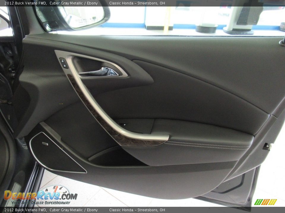 2012 Buick Verano FWD Cyber Gray Metallic / Ebony Photo #14