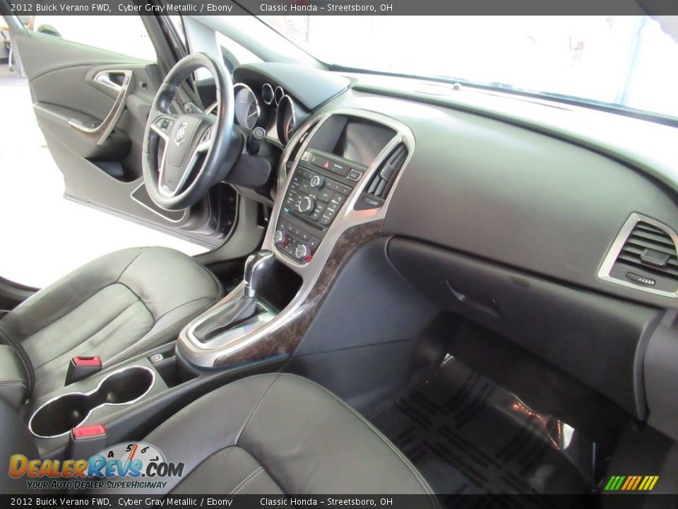 2012 Buick Verano FWD Cyber Gray Metallic / Ebony Photo #15