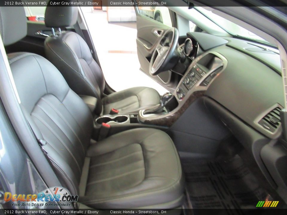 2012 Buick Verano FWD Cyber Gray Metallic / Ebony Photo #16
