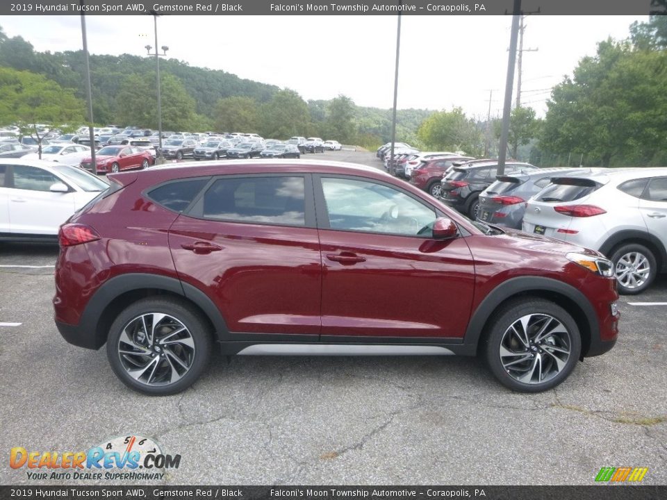 2019 Hyundai Tucson Sport AWD Gemstone Red / Black Photo #1
