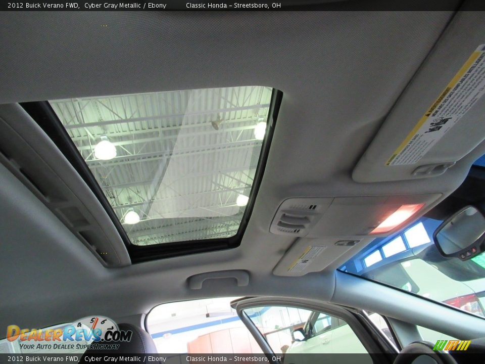 2012 Buick Verano FWD Cyber Gray Metallic / Ebony Photo #17