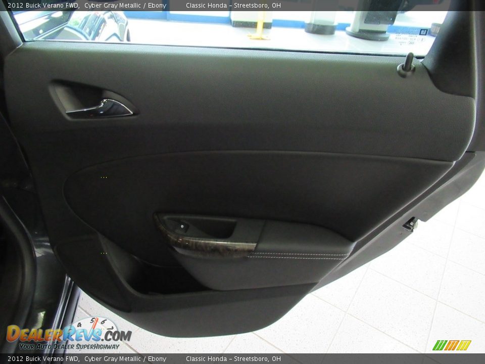 2012 Buick Verano FWD Cyber Gray Metallic / Ebony Photo #18