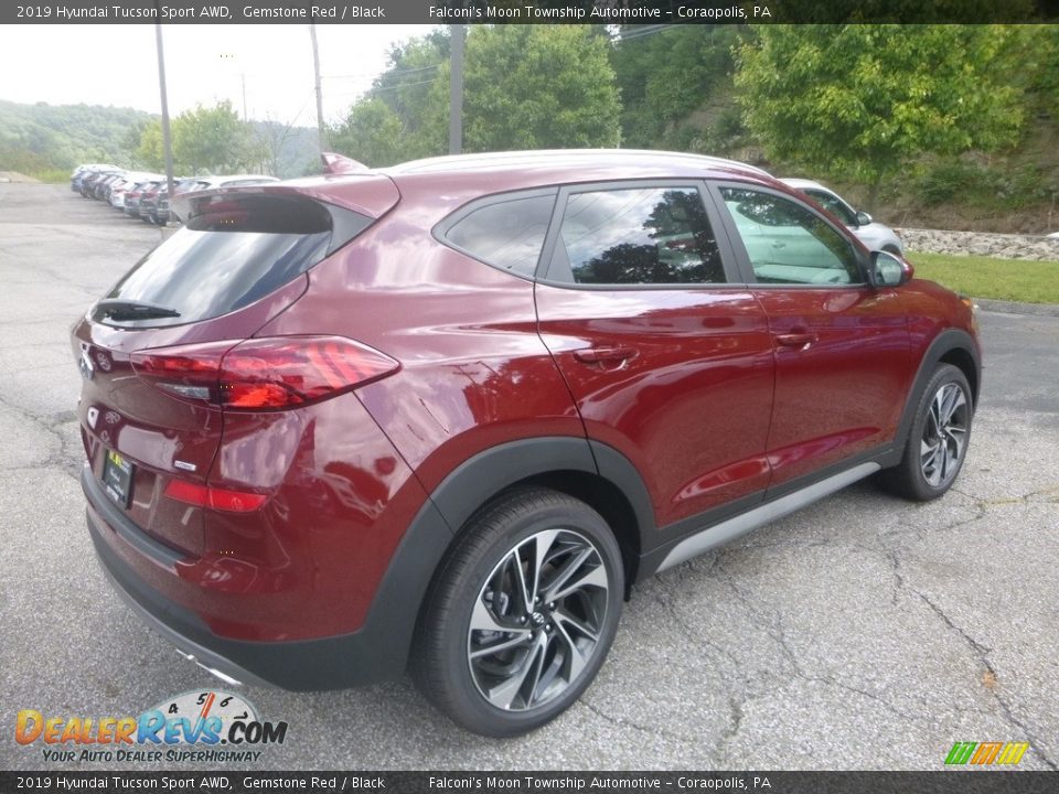2019 Hyundai Tucson Sport AWD Gemstone Red / Black Photo #2