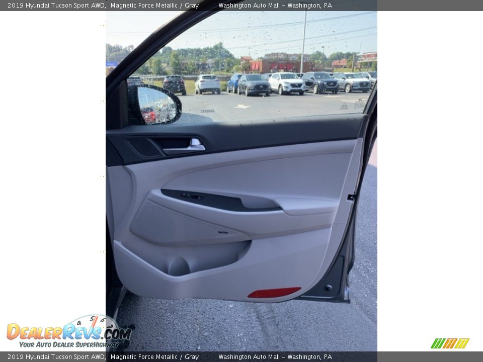 2019 Hyundai Tucson Sport AWD Magnetic Force Metallic / Gray Photo #28