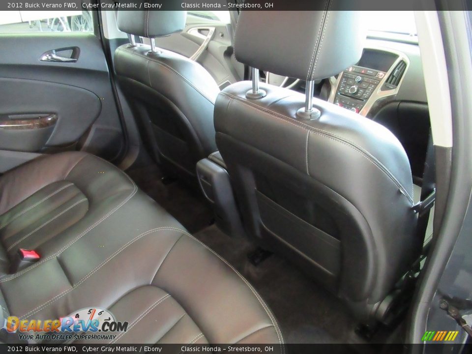 2012 Buick Verano FWD Cyber Gray Metallic / Ebony Photo #19