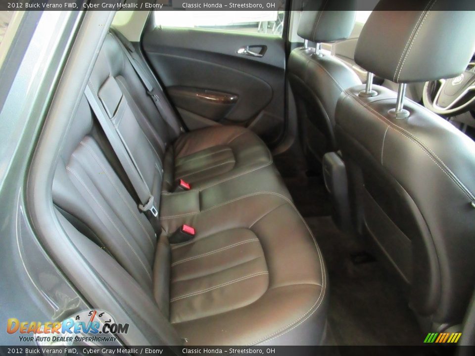 2012 Buick Verano FWD Cyber Gray Metallic / Ebony Photo #20