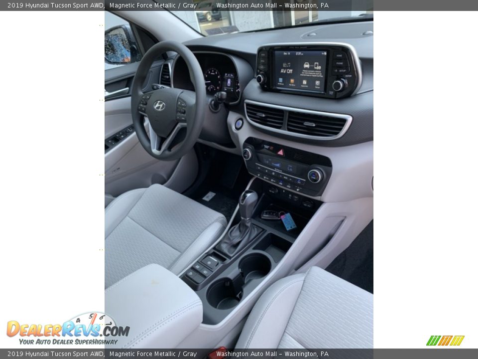 2019 Hyundai Tucson Sport AWD Magnetic Force Metallic / Gray Photo #30