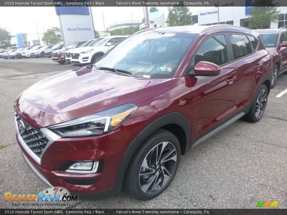 2019 Hyundai Tucson Sport AWD Gemstone Red / Black Photo #5