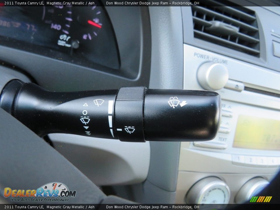 2011 Toyota Camry LE Magnetic Gray Metallic / Ash Photo #36
